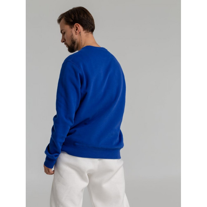 Свитшот унисекс King, ярко-синий, размер XS