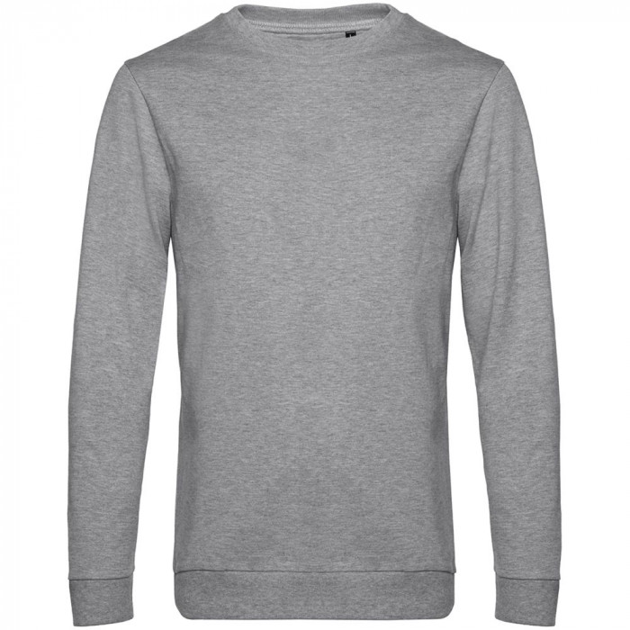 Свитшот унисекс Set In, серый меланж, размер 3XL