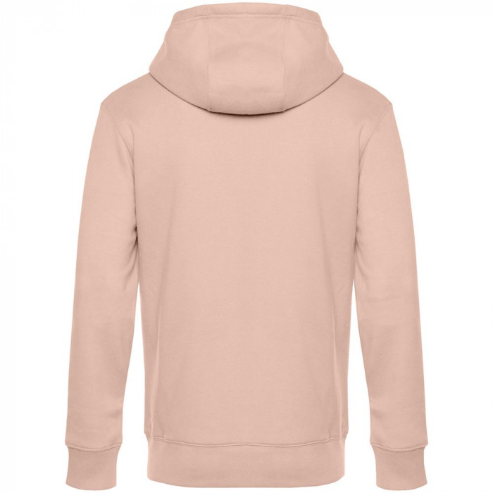 Толстовка с капюшоном унисекс King, розовая, размер XS