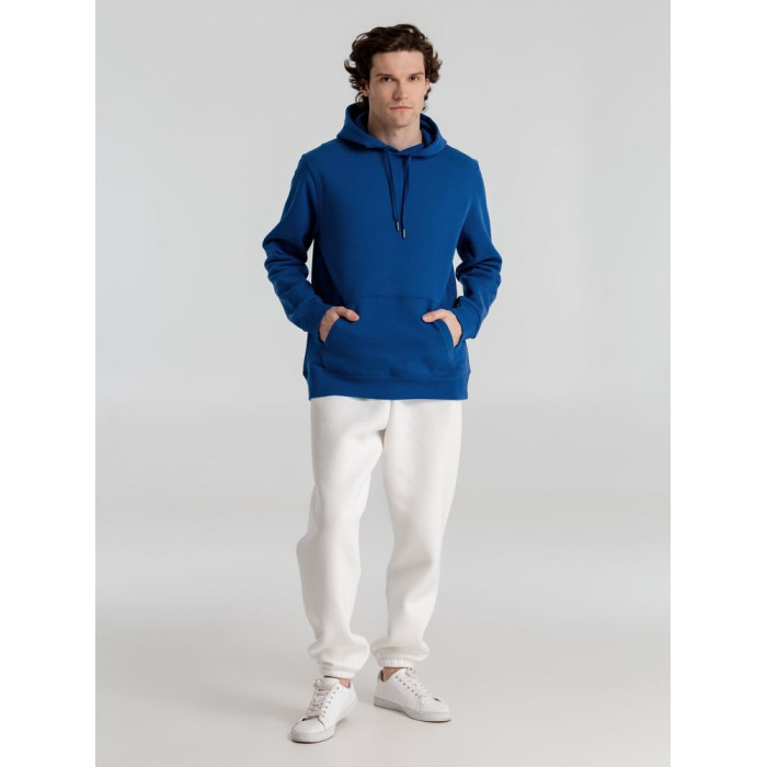 Толстовка с капюшоном унисекс King, ярко-синяя, размер 3XL
