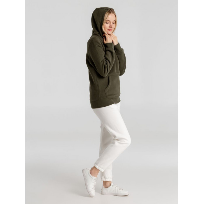 Толстовка с капюшоном унисекс King, хаки, размер 3XL