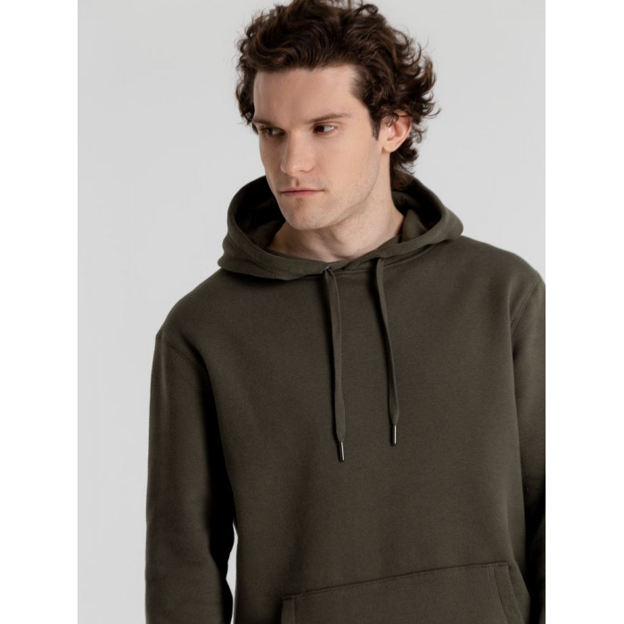 Толстовка с капюшоном унисекс King, хаки, размер 3XL