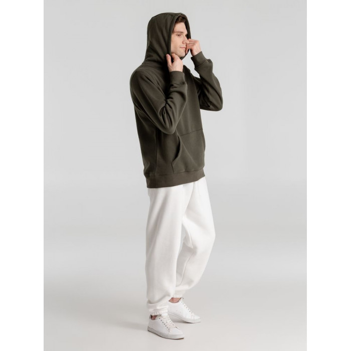 Толстовка с капюшоном унисекс King, хаки, размер 3XL