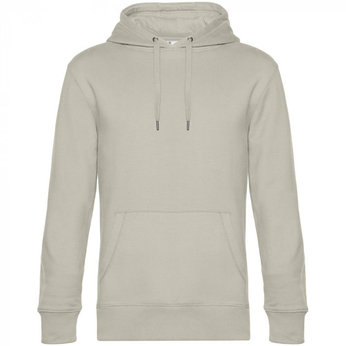 Толстовка с капюшоном унисекс King, дымчато-серая, размер 3XL