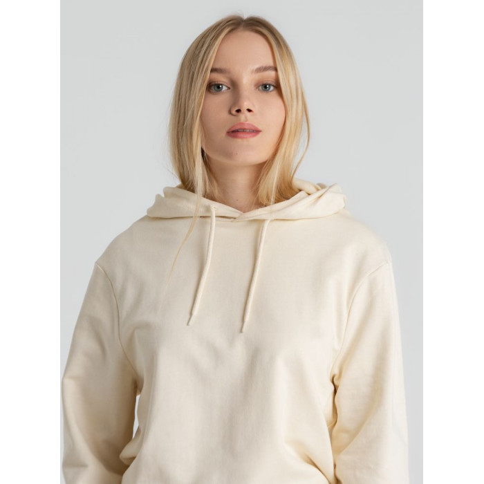 Толстовка с капюшоном унисекс Hoodie, светло-желтая, размер 3XL