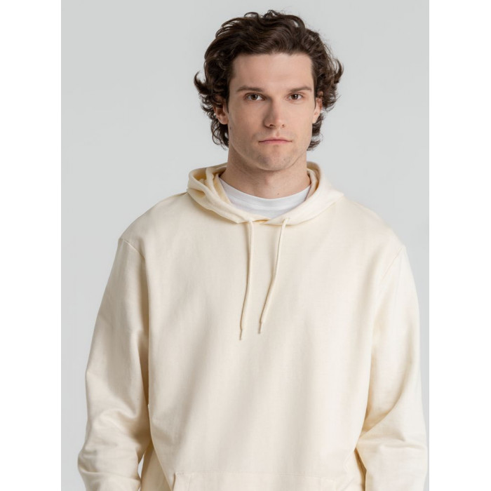 Толстовка с капюшоном унисекс Hoodie, светло-желтая, размер 3XL