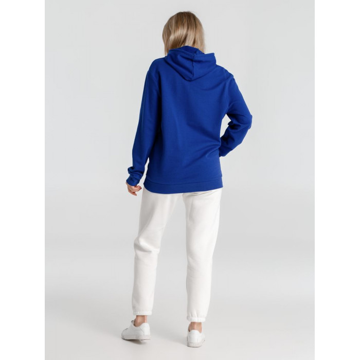 Толстовка с капюшоном унисекс Hoodie, ярко-синяя, размер 3XL