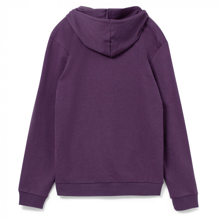 Толстовка с капюшоном унисекс Hoodie, фиолетовый меланж, размер XS