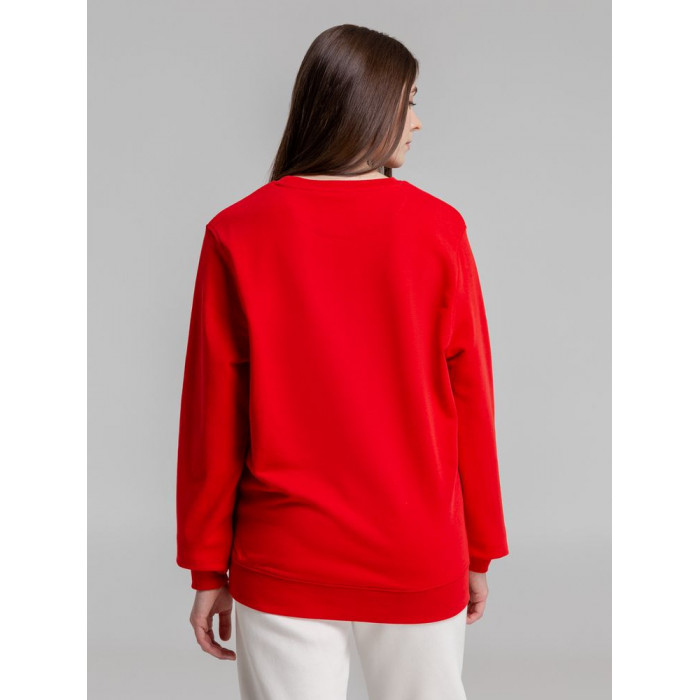 Свитшот унисекс BNC Inspire (Organic), красный, размер XXL