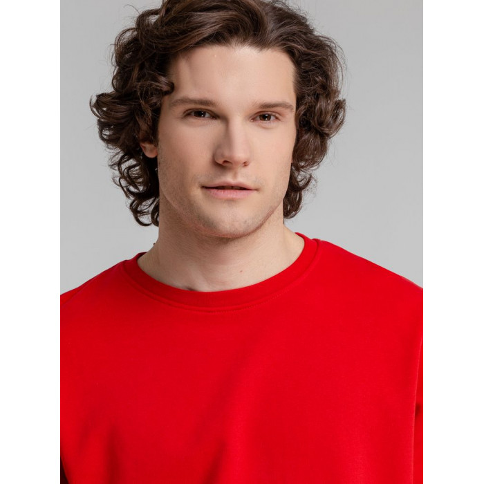 Свитшот унисекс BNC Inspire (Organic), красный, размер XXL