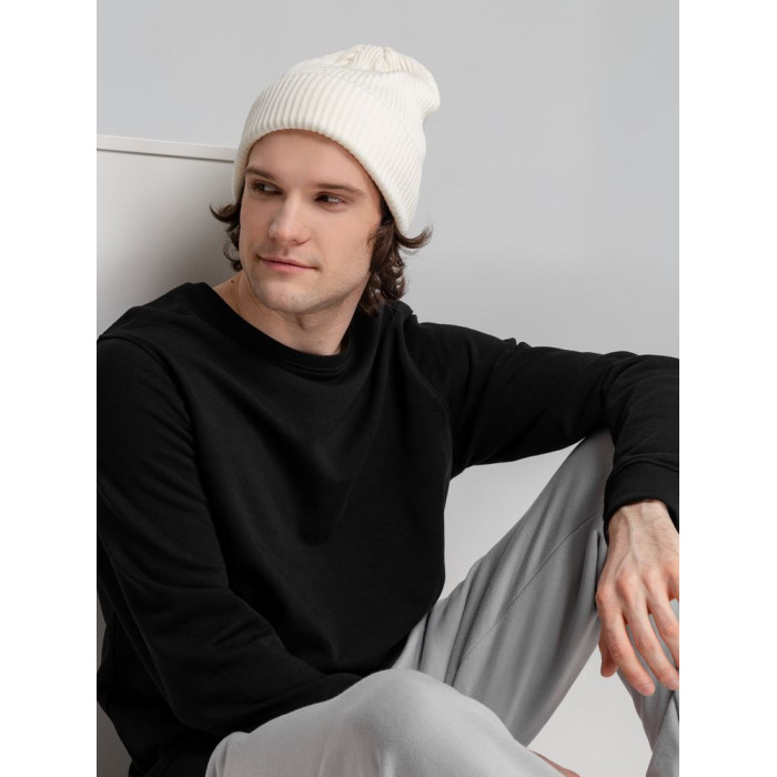 Свитшот унисекс BNC Inspire (Organic), черный, размер XS