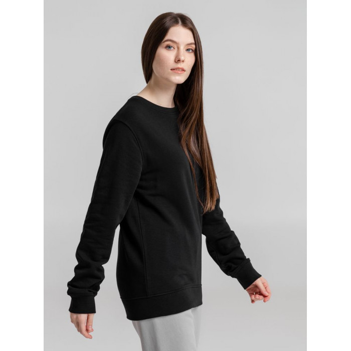 Свитшот унисекс BNC Inspire (Organic), черный, размер XS