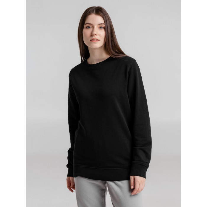 Свитшот унисекс BNC Inspire (Organic), черный, размер XS