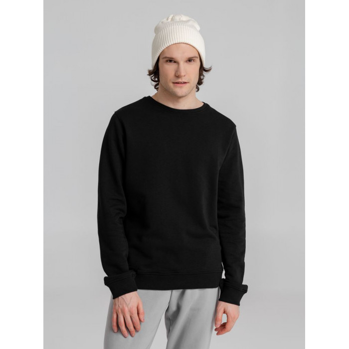 Свитшот унисекс BNC Inspire (Organic), черный, размер XS