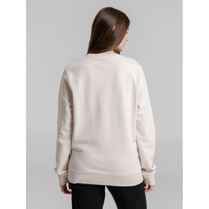 Свитшот унисекс BNC Inspire (Organic), молочно-белый, размер XS
