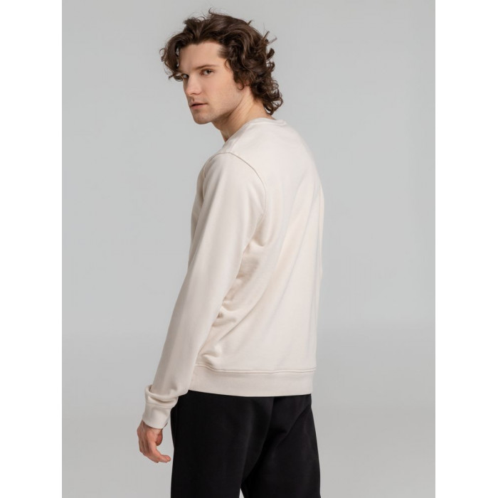 Свитшот унисекс BNC Inspire (Organic), молочно-белый, размер XS