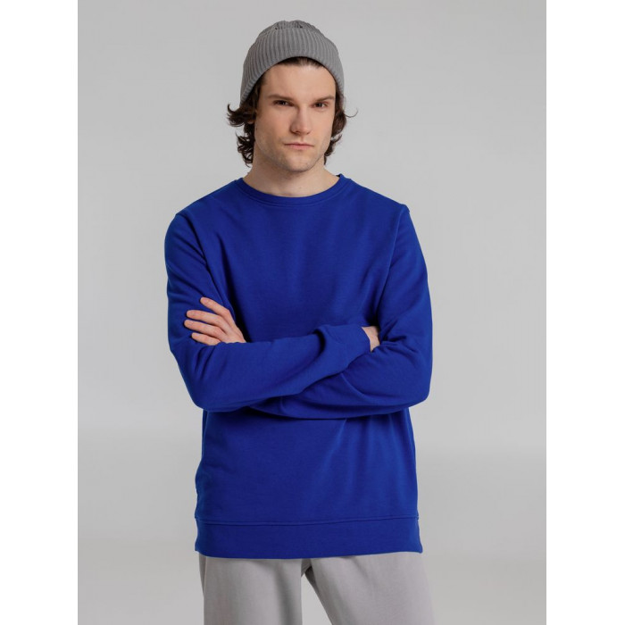 Свитшот унисекс BNC Inspire (Organic), ярко-синий, размер XXL