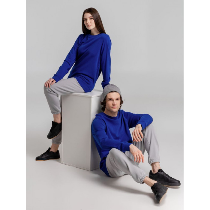 Свитшот унисекс BNC Inspire (Organic), ярко-синий, размер XXL