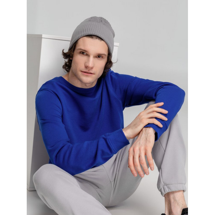 Свитшот унисекс BNC Inspire (Organic), ярко-синий, размер XXL