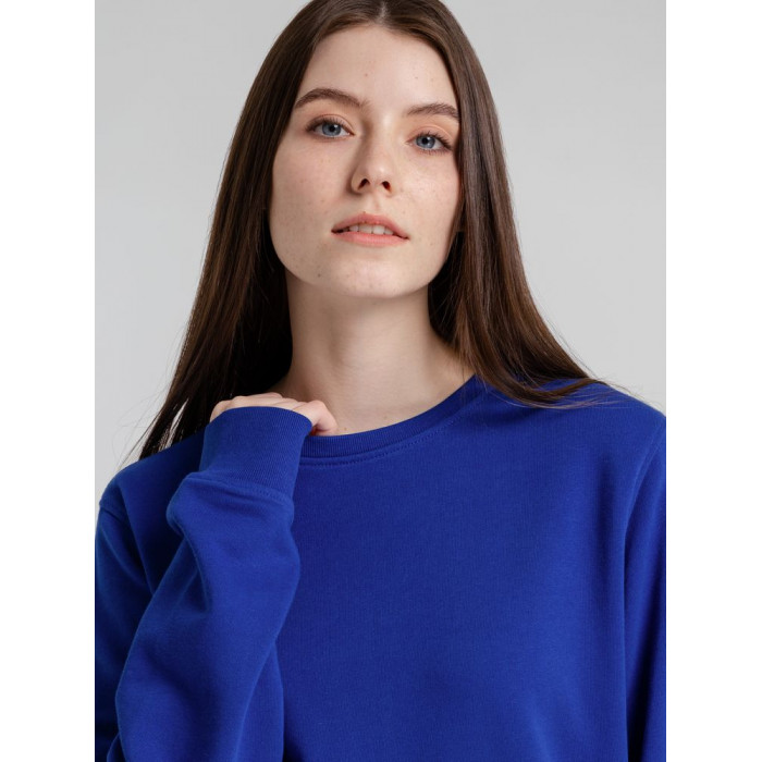 Свитшот унисекс BNC Inspire (Organic), ярко-синий, размер XXL