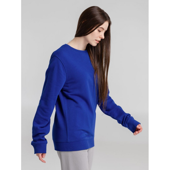 Свитшот унисекс BNC Inspire (Organic), ярко-синий, размер XXL