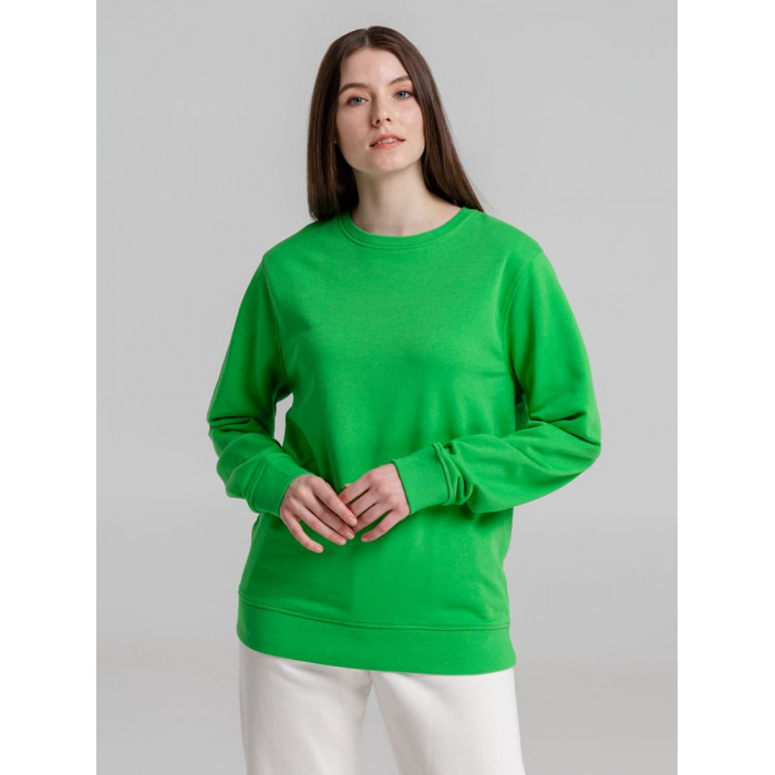 Свитшот унисекс BNC Inspire (Organic), зеленый, размер XXL