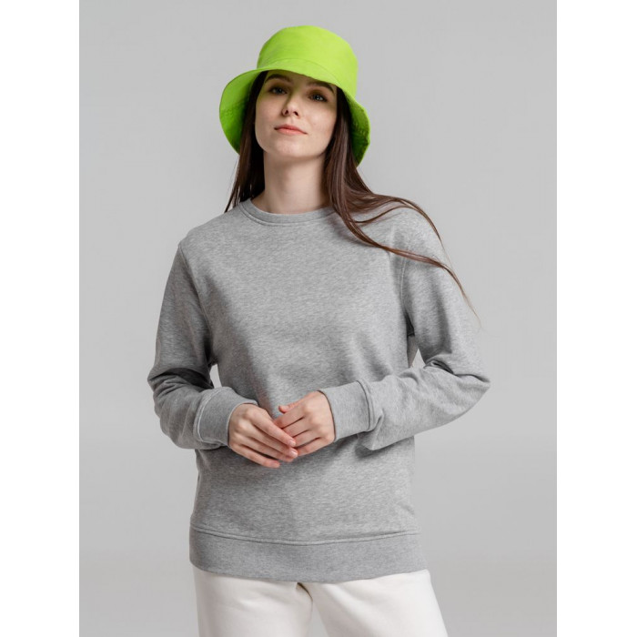 Свитшот унисекс BNC Inspire (Organic), серый меланж, размер XS