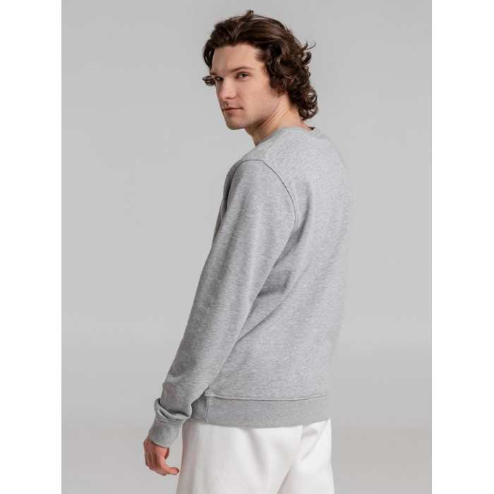 Свитшот унисекс BNC Inspire (Organic), серый меланж, размер XS