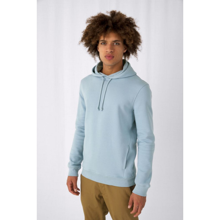 Толстовка с капюшоном унисекс BNC Inspire (Organic), молочно-белая, размер XXL