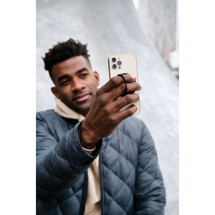 Магнитный держатель для телефона Terra Magnetic из переработанного пластика и алюминия RCS