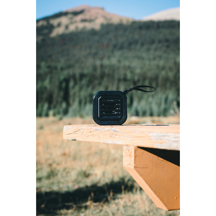 Колонка из переработанного пластика RCS с фонариком и солнечной батареей, IPX5, 3 Вт