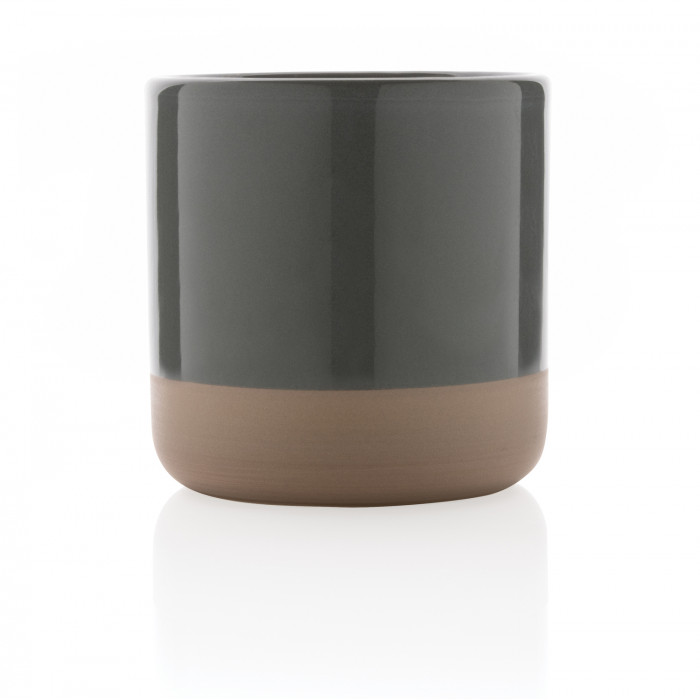 Керамическая кружка, глазурованная, 360 мл