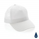 Бейсболка Impact c сеткой из переработанного хлопка AWARE™, 5 клиньев, 190 г Бейсболка Impact c сеткой из переработанного хлопка AWARE™, 5 клиньев, 190 г