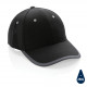 Контрастная бейсболка Impact из переработанного хлопка AWARE™, 6 клиньев, 280 г/м2 Контрастная бейсболка Impact из переработанного хлопка AWARE™, 6 клиньев, 280 г/м2