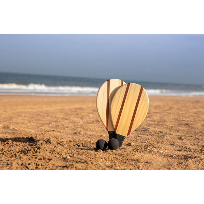 Деревянный набор для фрескобола