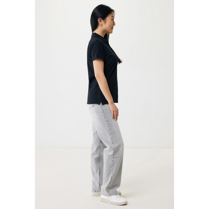 Женская рубашка поло Iqoniq Yosemite из переработанного хлопка-пике, унисекс, 220 г/м²