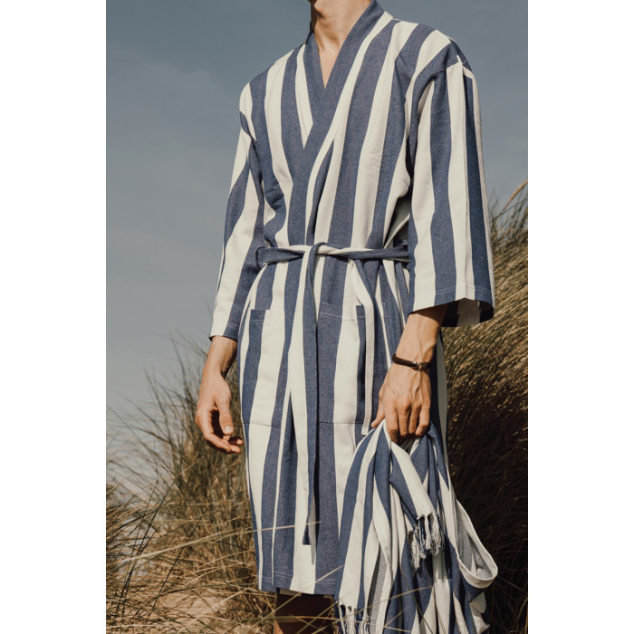 Халат VINGA Ornos из переработанного хлопка GRS, S/M