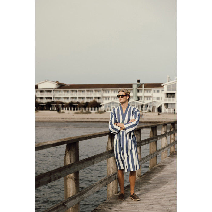 Халат VINGA Ornos из переработанного хлопка GRS, S/M