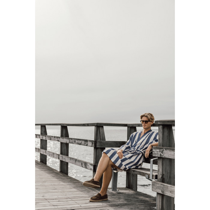 Халат VINGA Ornos из переработанного хлопка GRS, S/M